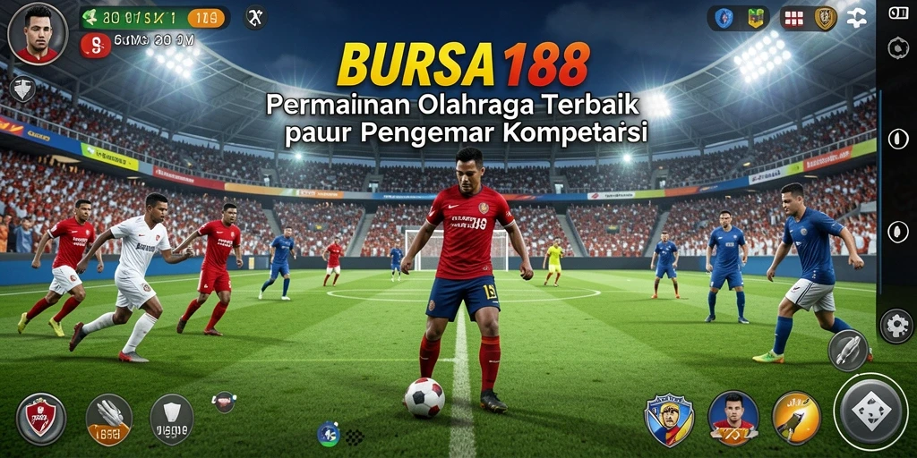 Tampilan utama gameplay BURSA188 yang penuh aksi dan kompetisi.