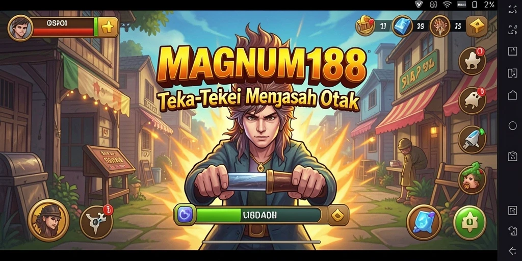 Gameplay seru dari MAGNUM188 yang menantang penggunanya.