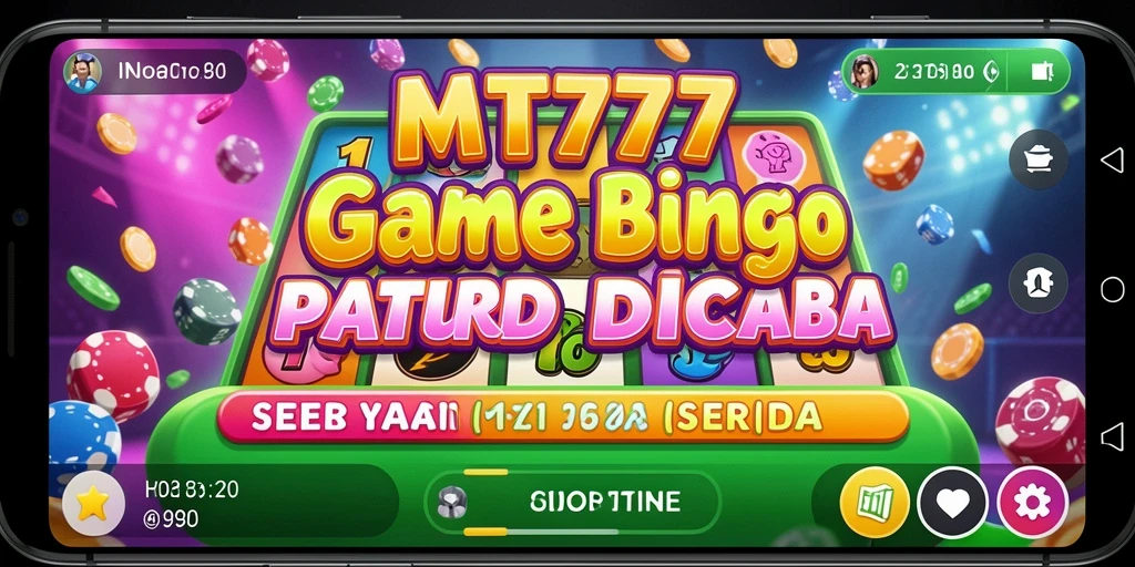 Gameplay seru MT777 yang menampilkan keseruan Bingo.