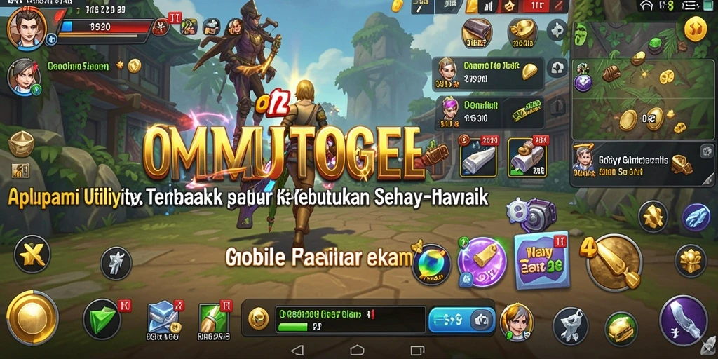 Tampilan antarmuka aplikasi OMUTOGEL yang menarik dan fungsional.