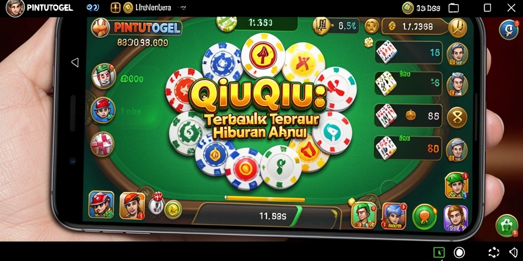 Gameplay seru PINTUTOGEL dalam aksi QiuQiu.