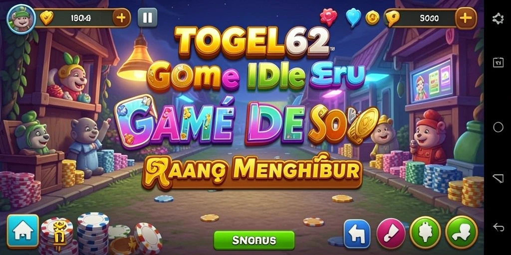 Tampilan screenshot gameplay TOGEL62 yang menarik dan menyenangkan.